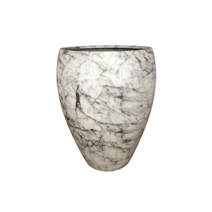 Jardinières rondes en fibre de verre durables, imperméables et écologiques, pour l'intérieur et l'extérieur, best-seller, lot de 3 et 4 pièces - Product Image 2