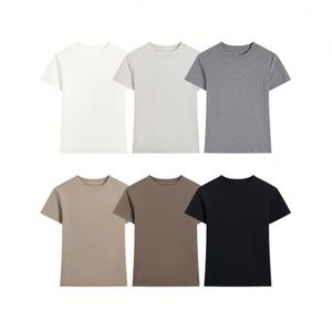 Camiseta Ajustada para Mujer, de Alta Calidad, Tejido de Algodón y Spandex, Anti-Pilling, Transpirable, Estilo Casual, Temporada de Verano, 3D - Product Image 1
