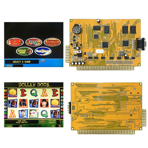 QIQU Placa Base PCB Multijuego 5 en 1 de Alta Calidad, Nuevo Lanzamiento, Precio Mayorista, para 4 Juegos de Habilidad Horizontales - Product Image 6