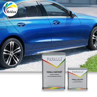 Haute qualité 1K cristal perle résine acrylique peinture de voiture application de pulvérisation facile pour carrosserie clair liquide couche numéro de modèle 2K