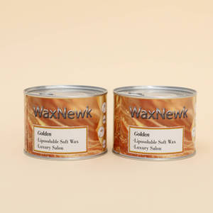 WaxNewK, venta al por mayor, 400g, lata dorada, depilatoria, cálida, suave, Etiqueta Privada, pasta de <span class=keywords><strong>cera</strong></span>, depilación, <span class=keywords><strong>cera</strong></span> caliente - Product Image 4
