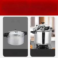 Cuisinière à pression de qualité industrielle 30L 40L grande capacité en acier inoxydable 304