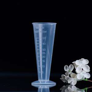 हैबीजू लैब 50 मिली 100 मिली 250 मिली 500 मिलीलीटर 1000 मिली 2000 मिली 3000 मिली 5000 मिलीलीटर प्लास्टिक स्नातक बीकर को मापने वाला - Product Image 3