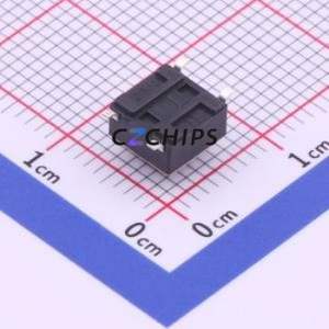 UK-B0228-G5-160-JZ Tactile Switch SMD-4P,6x6mm Switch Single Pole Single Throw Round Button 1.6N Vertical Mount - Product Image 2