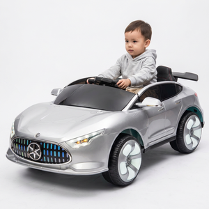 Kids Ride-On <b>Car</b> 4 Flash Wheels Remote Control 12V Rechargeable Battery Plastic <b>Toy</b> 2 to 4 Years Unisex <b>Model</b> GM-2998 - Product Image 1