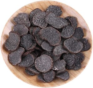Tranches de truffes noires séchées de haute qualité, pommes de terre noires cultivées en milieu sauvage, ingrédients alimentaires pour restaurants, sauces et assaisonnements - Product Image 1
