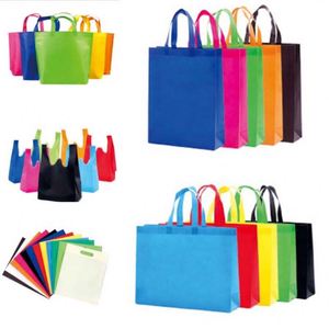Bolsas de tela no tejida personalizadas al por mayor con logotipo, ecológicas, para compras, promocionales, de embalaje. - Product Image 1