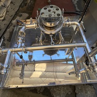 Nouveau système de filtre à cartouche mobile antidéflagrant haute précision SUS316L avec boîtier de commande PLC et pompe pour l'industrie alimentaire, des boissons et chimique
