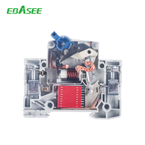 EBASEE/OEM China <span class=keywords><strong>EBS6BN</strong></span> Interruptor Automático Miniatura (MCB) Eléctrico de Riel DIN de 4 Polos C16 6A 50A 25A 63A AC - Product Image 5