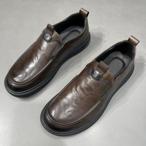 Zapatos Formales de Cuero de Diseño de Lujo, Estilo Británico, Suela Suave, Zapatos de Conducir para <span class=keywords><strong>Hombre</strong></span>, Primavera-Otoño 2026, Nuevos y Genuinos - Product Image 2