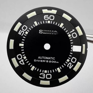 Cadran de montre modifié, 28,5 mm, vert luminescent, compatible avec le mouvement NH35/36 - Product Image 3