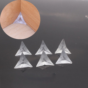 Triangle Transparent cristal Anti-poussière coin maison armoire armoire tiroir Anti-poussière bord <span class=keywords><strong>garde</strong></span>-fou - Product Image 5