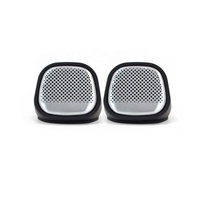 Braket dasar Tweeter koaksial mobil, HL-TSA-C23-3G keranjang Speaker hitam modifikasi Audio mobil