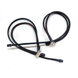 定制线束 D-Sub 20 针公头电缆线束 电缆 Db 20 针 D-Sub 串行端口母头电缆组件 - Product Image 3