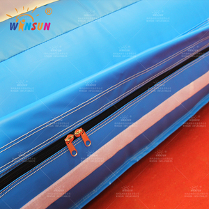 WINSUN Château gonflable licorne coloré avec toboggan pour enfants, de haute qualité, pour usage commercial extérieur, parc à thème - Product Image 4