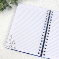 Reliure à spirale 4 pièces avec logo personnalisé dans une seule boîte agenda agenda mensuel et hebdomadaire agenda carnet de notes planificateur