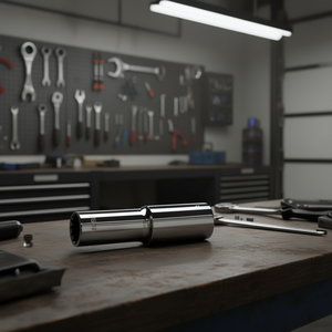 <b>Socket</b> 235 1/2 In L Length Chrome Vanadium Steel For Automotive Repair - Product Image 3