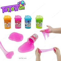 Tasses à thé au lait parfumées aux fruits pour enfants, anti-stress, en forme d'eau, 4 couleurs, sûres, non toxiques, matériau unisexe