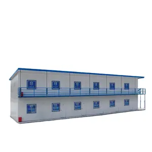 T house dapat disesuaikan bangunan konstruksi prefab rumah pabrikan tenaga kerja portabel/sekolah/asrama