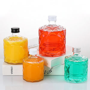 Vente en gros de bouteilles en verre vides de 50 ml à 500 ml pour la vodka, le whisky, le gin, la tequila, le brandy, le <span class=keywords><strong>rhum</strong></span>, avec bouchon à vis et impression sérigraphique - Product Image 3