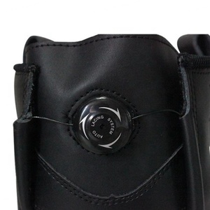 Bottes de pompier AmpsafeX en cuir véritable imperméables, style américain, avec embout en acier, fermeture à pression, personnalisables pour hommes - Product Image 3