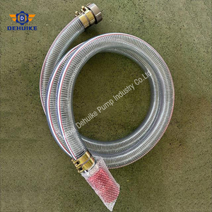 Tuyaux en caoutchouc renforcés de fibres en spirale en PVC transparent <span class=keywords><strong>flexible</strong></span> antistatique de haute qualité Dehuike, tuyaux d'<span class=keywords><strong>aspiration</strong></span> - Product Image 5