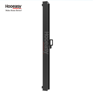Hooesay, fabricado en fábrica, estilo europeo, pantalla plegable de viento negro, terraza, puerta corredera, toldo lateral retráctil Doble - Product Image 5