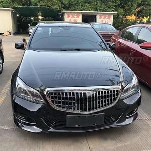 Rejilla Frontal Deportiva para Mercedes-Benz Clase E W212 2013 2014 2015 Modificada a Estilo Maybach ABS Negro Brillante - Product Image 5