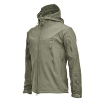 Fabrikant Directe Verkoop Soft Shell Tactische Capuchon Fleece Jas Waterdichte Berg Bovenkleding Heren Dames Outdoor Jassen