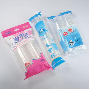 Macchina avvolgitrice portaposate compagnia aerea flusso avvolgitrice tazza di conteggio e macchina imballatrice - Product Image 5