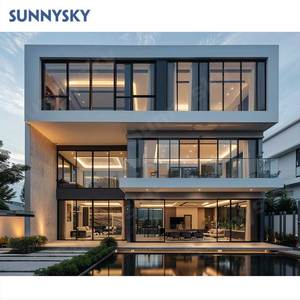 Sunnysky một cửa Giải pháp cho các dự án nhà biệt thự sang trọng bên ngoài chống trộm cửa sổ tiết kiệm năng lượng cách âm - Product Image 1