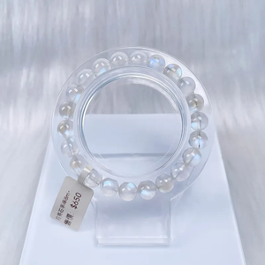 Venta superior perlas de agua dulce rebordear amor pulsera de cuentas ajustable pulsera de la suerte de cuentas personalizadas - Product Image 1