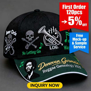 <span class=keywords><strong>Gorra</strong></span> de béisbol <span class=keywords><strong>Bob</strong></span> <span class=keywords><strong>Marley</strong></span> bordada personalizada-Sombrero temático Reggae Music Festival para venta al por menor/venta al por mayor Pequeño MOQ aceptable - Product Image 6