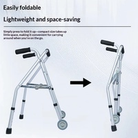 Canne pour personnes âgées et adultes handicapés - Alliage d'aluminium et fibre de carbone, hauteur réglable, aide à la marche durable