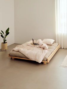 2026 Popüler Özelleştirilebilir Modern Masif Ahşap Çevre Dostu Dayanıklı Katlanabilir Depolama Yatak Çerçevesi (Loft için) - Product Image 3