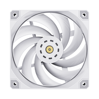 Ventilateur de refroidissement pour PC de jeu SNOWMAN, nouvelle arrivée, FDB, flux d'air haute performance, 4 broches PWM, 120 mm, refroidisseur de châssis AS120, refroidisseur de boîtier PC