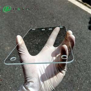 FELIX Custom Industrial Solid Tempered Glass <b>Sheet</b> High Light Transmission Ultra Thin Clear Transparent Design Display Screen - Product Image 6
