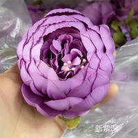 Fleurs artificielles réalistes en gros, grandes pivoines et roses pour décorations de mariage et de la Saint-Valentin