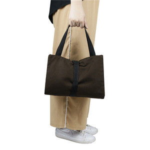 Sac à outils en toile, multi-compartiments, portable, à suspendre dans le véhicule, vert armée - Product Image 4