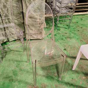 Heißer Verkauf Klarer Kristallharz <span class=keywords><strong>Ghost</strong></span> <span class=keywords><strong>Chair</strong></span> - Product Image 5