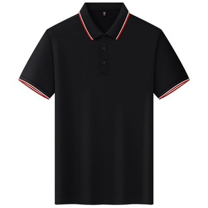 Camiseta Polo de Trabajo Personalizada de Manga Corta, Tela de Lyocell de Seda de Hielo con Logotipo Impreso para Uso Laboral en Verano - Product Image 1