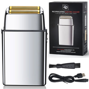 Afeitadora Eléctrica Metálica con Pantalla LCD para Hombre, Recargable, para Barba y Cabello, Máquina de Afeitar para Cabeza Calva, Herramienta de Acabado - Product Image 6