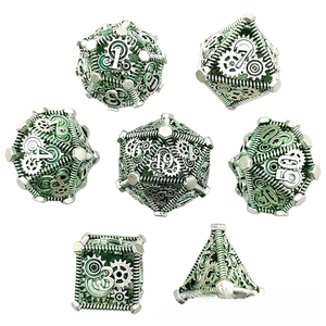 <span class=keywords><strong>Juego</strong></span> <span class=keywords><strong>de</strong></span> Dados Poliédricos <span class=keywords><strong>de</strong></span> Lujo <span class=keywords><strong>de</strong></span> 7 Piezas <span class=keywords><strong>de</strong></span> Cobre Puro para Juegos <span class=keywords><strong>de</strong></span> Mesa - Product Image 4