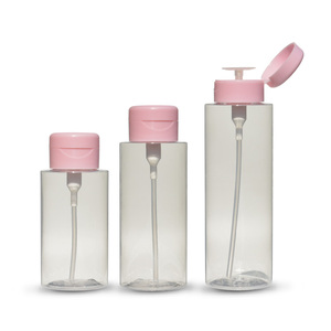 Rỗng Hot Bán 300ml 500 ml mặt Toner Báo Chí đẩy xuống Dispenser NAIL POLISH REMOVER chai bơm <span class=keywords><strong>Make</strong></span> <span class=keywords><strong>Up</strong></span> Remover Chai - Product Image 4