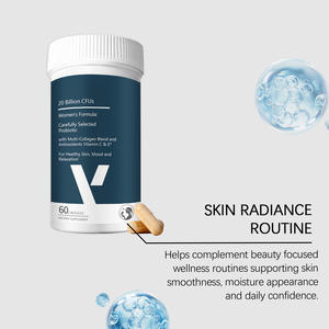 Cápsulas de Bienestar para Mujeres, 60 Unidades, Suplemento Diario para el Cuidado de la Salud con Beneficios Hidratantes para la Piel, para Mejorar la Belleza y la Vitalidad - Product Image 3