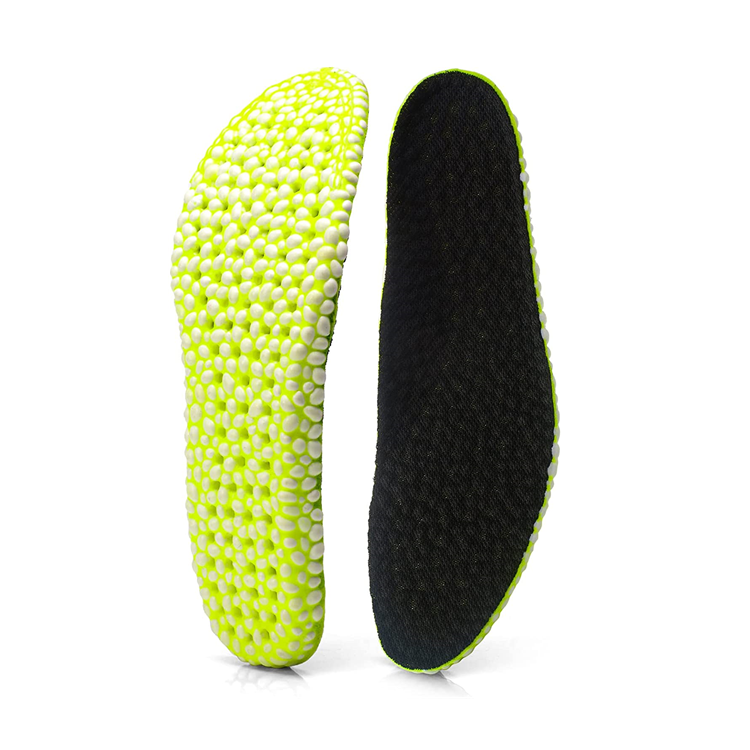 Низкая цена, ETPU попкорн, дышащая Максимальная амортизирующая стелька для бега