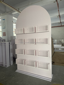 Arco decorativo a LED in acrilico per <span class=keywords><strong>feste</strong></span> per bambini, con porta caramelle e snack, ideale come fondale per snack bar e vetrina per dolciumi. - Product Image 6