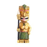 Totem Maya européen et américain torche tribu Micro paysage résine artisanat ornements créatifs décorations rurales