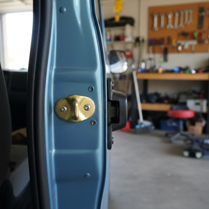Front Right/Left Luggage <b>Lock</b> Strike Plate for 1993-2000 H100/L300 <b>Lock</b> & <b>Key</b> Parts - Product Image 3