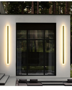 <span class=keywords><strong>Applique</strong></span> Murale Extérieure Linéaire de Jardin IP65 19W Intensité Variable Blanc Chaud, <span class=keywords><strong>Longue</strong></span> Lampe Murale Extérieure LED - Product Image 5